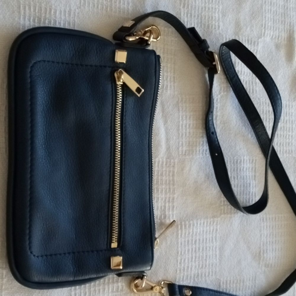 Nine West blue leather women's purse
